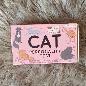 Cat Personality Test - Pink